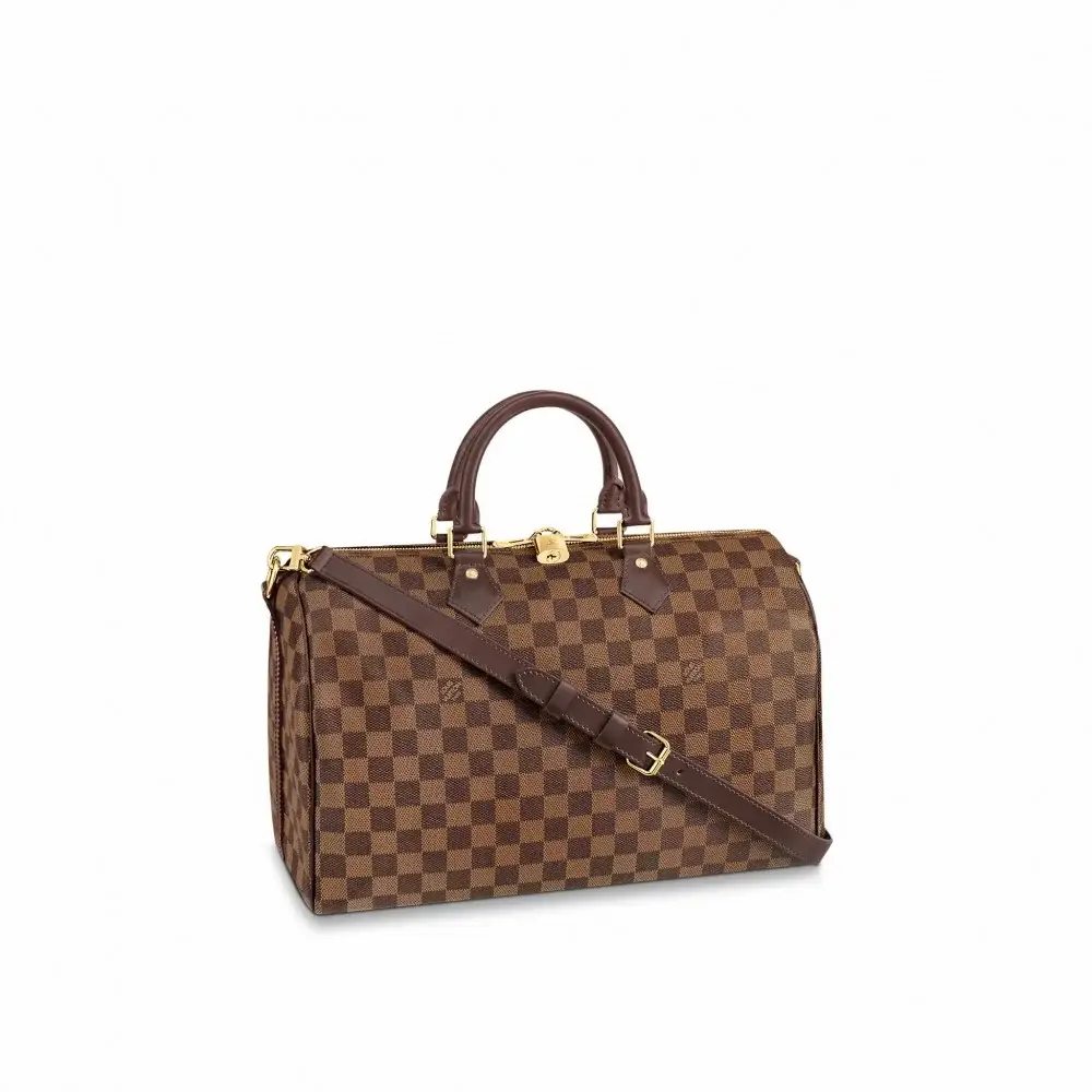 L Damier Ebene Canvas Speedy Bandouliere 35 N41366 - image 3
