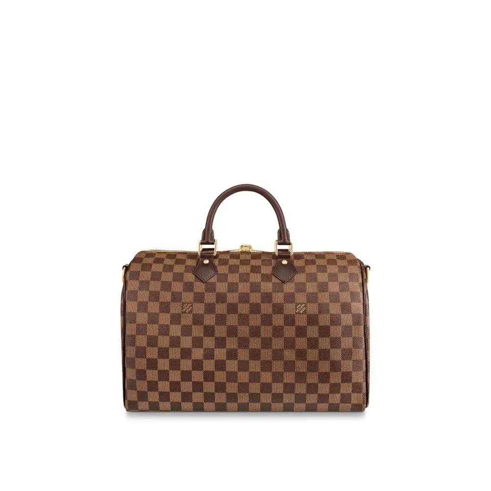 L Damier Ebene Canvas Speedy Bandouliere 35 N41366 - image 5