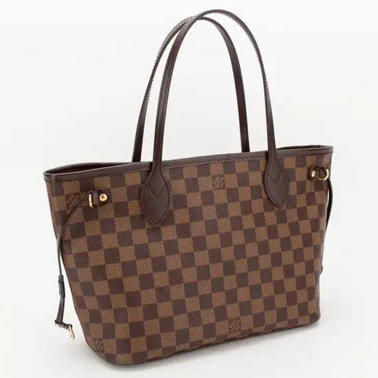 L N51109 Neverfull PM Shoulder Bag Damier Ebene Canvas - image 3