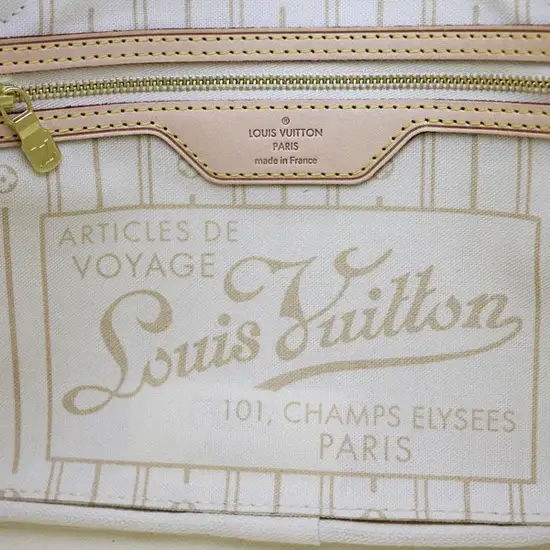L N51110 Neverfull PM Shoulder Bag Damier Azur Canvas - image 4