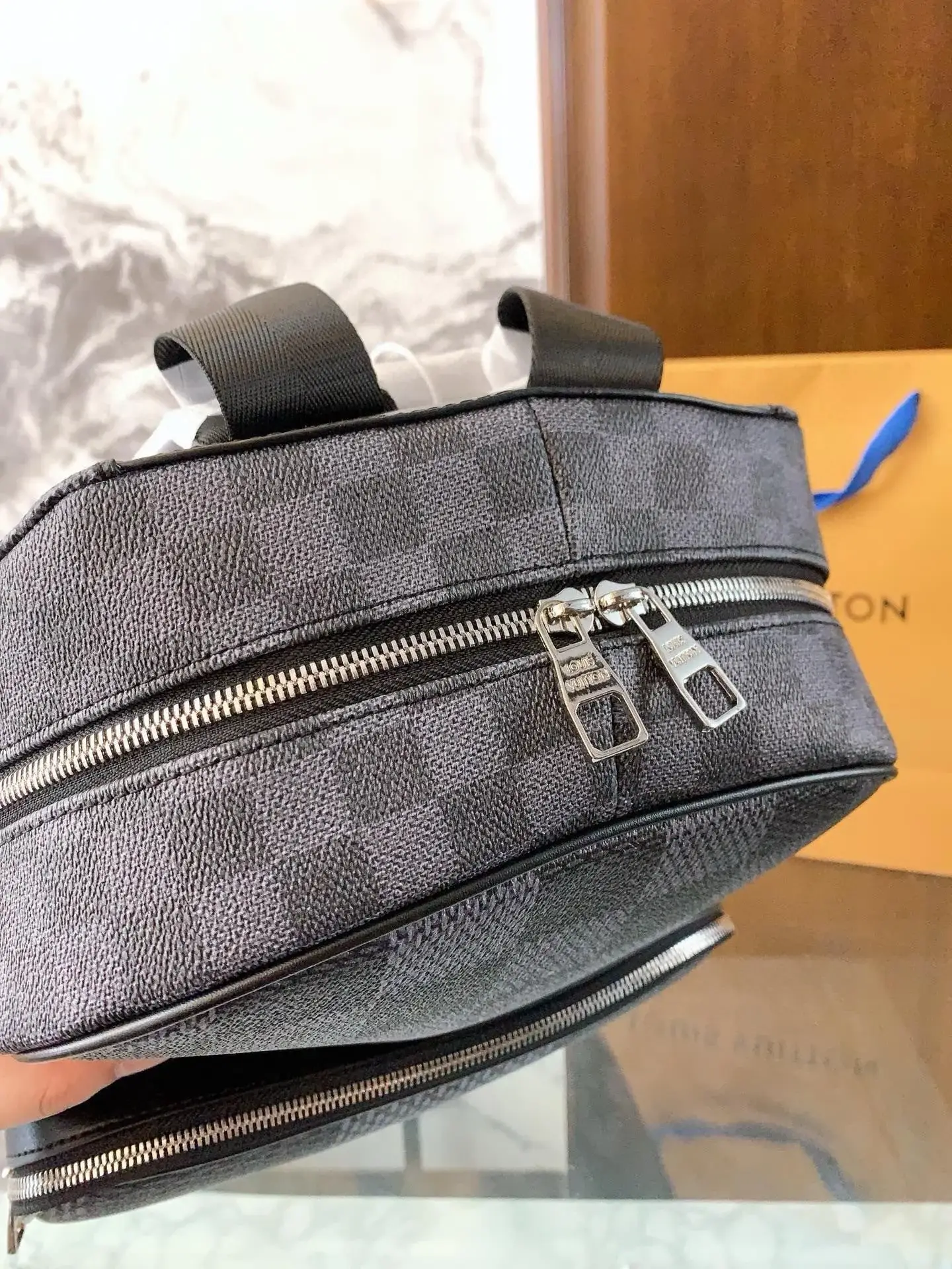 Louis × NIGO new arrival men backpack bag size: 38-29-13cm - image 16