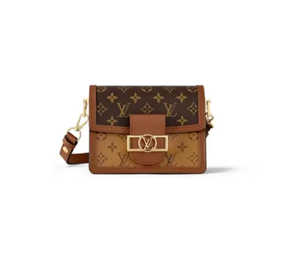 Louis Monogram Reverse Mini Dauphine M44580 - image 9