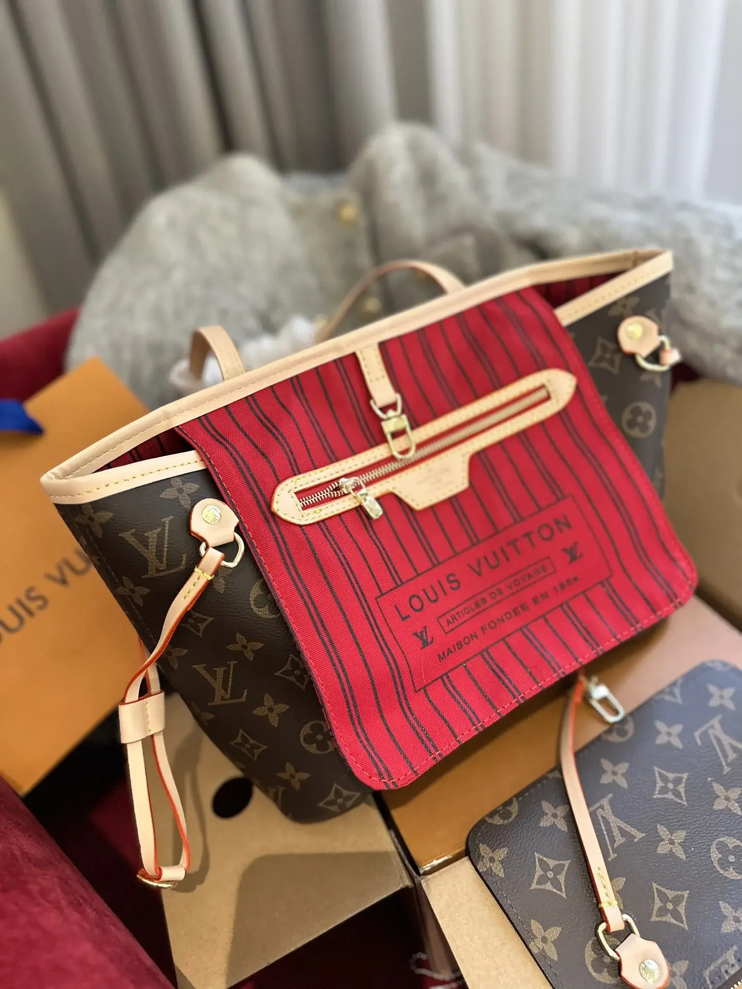 Louis  Neverfull new arrival small size : 29 cm - image 2