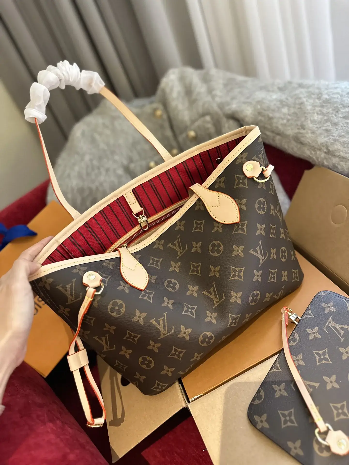 Louis  Neverfull new arrival small size : 29 cm - image 4