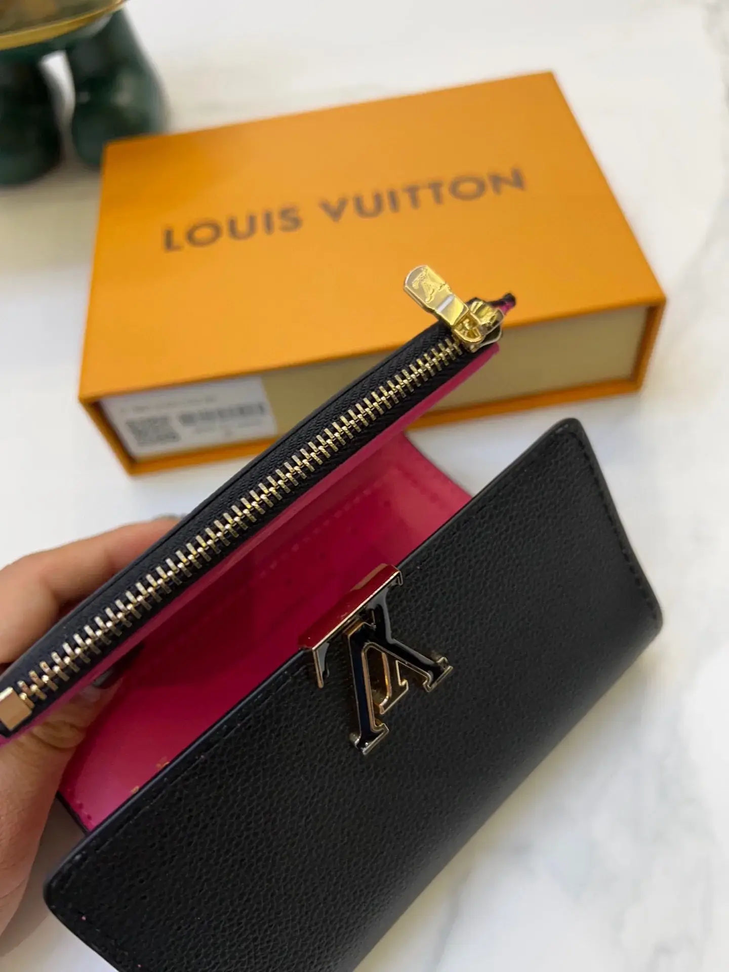 Louis new arrival Capucines wallet size : 13.5*9.5*1.5cm - image 10