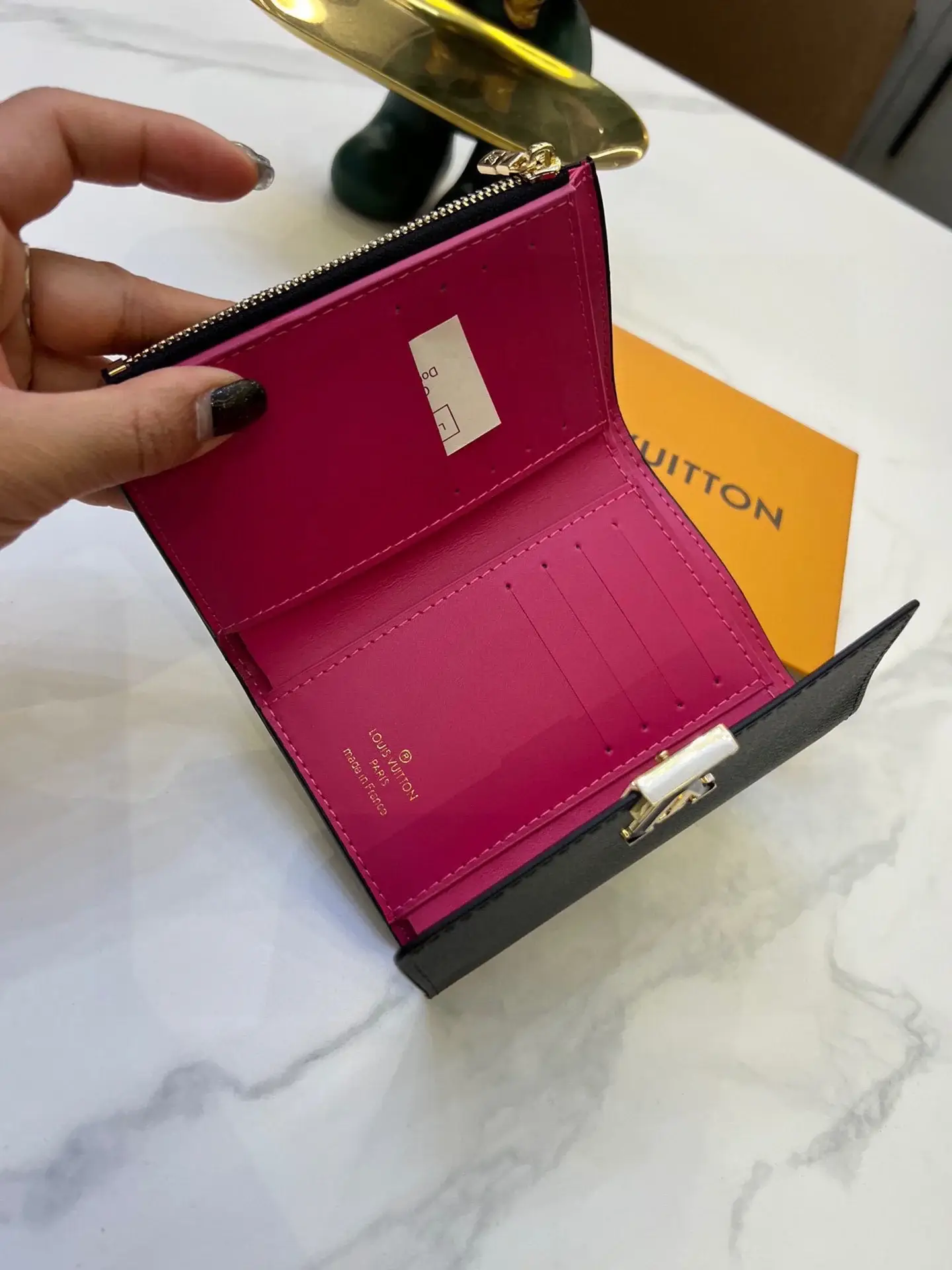 Louis new arrival Capucines wallet size : 13.5*9.5*1.5cm - image 9