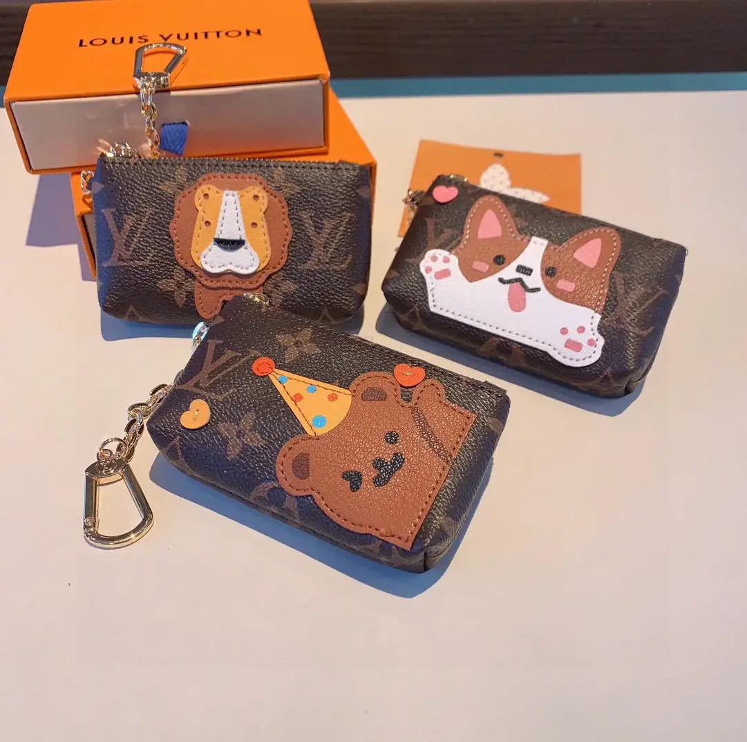 Louis new arrival coin earphone bag wallet - image 1