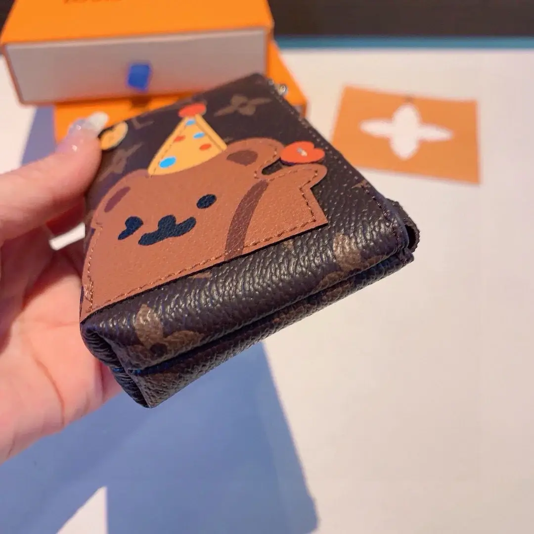 Louis new arrival coin earphone bag wallet - image 3