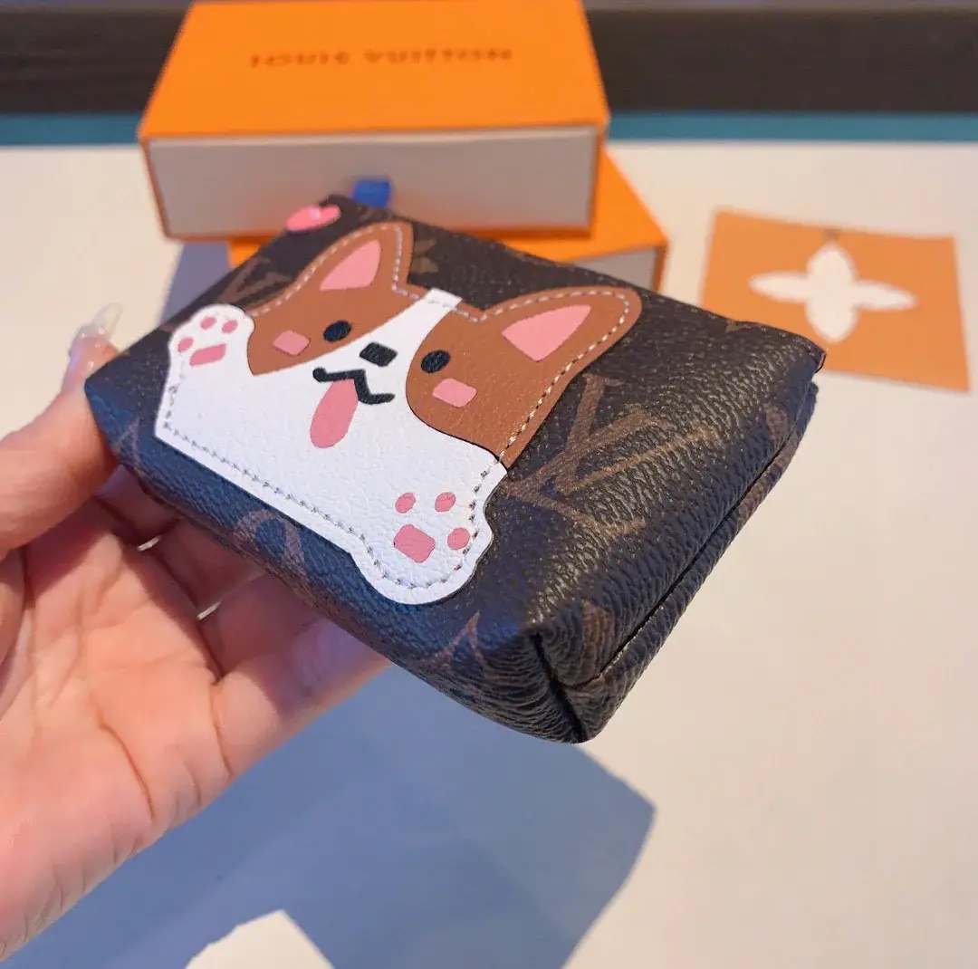 Louis new arrival coin earphone bag wallet - image 5