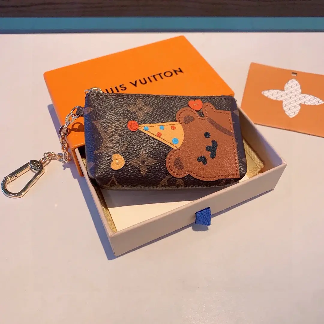 Louis new arrival coin earphone bag wallet - image 7