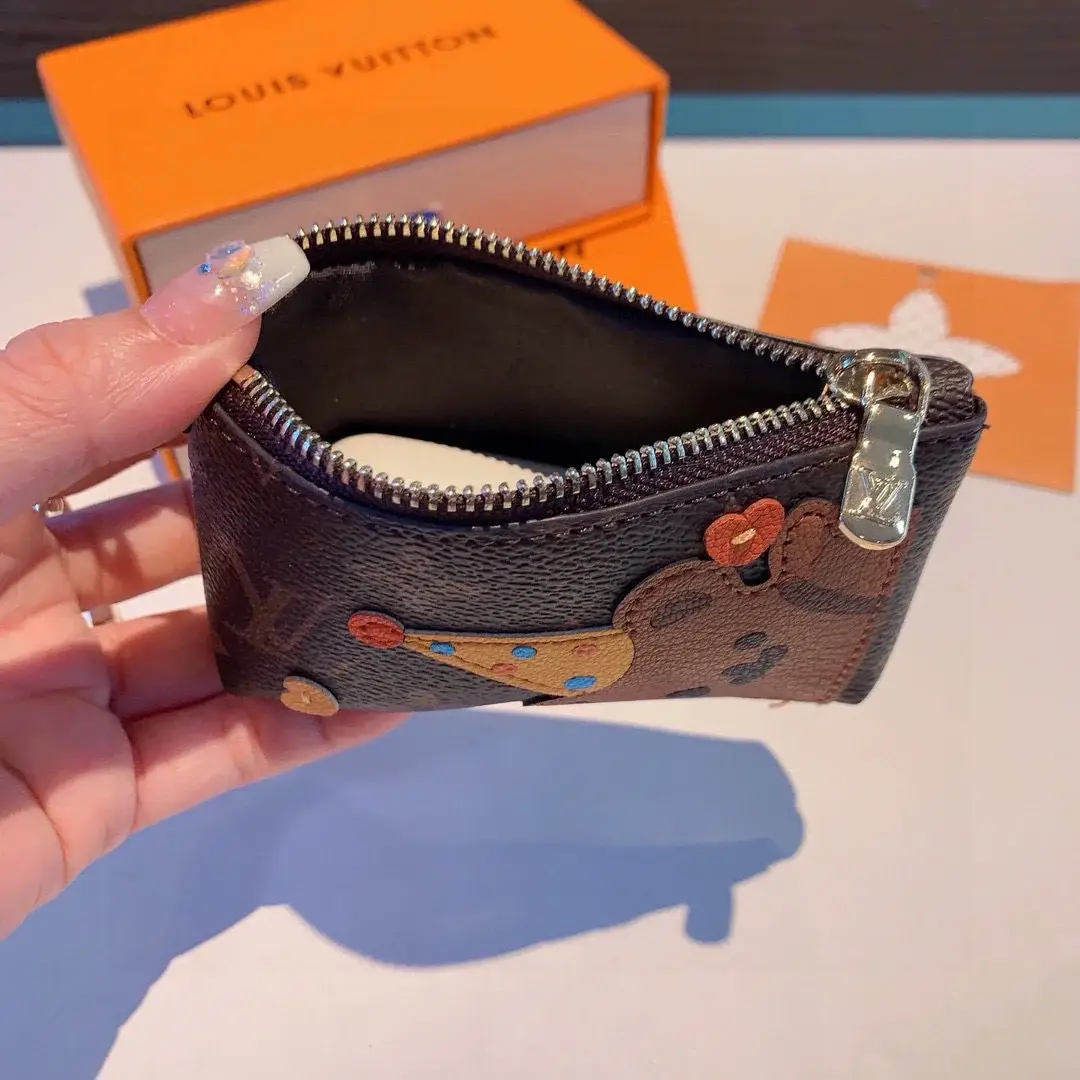 Louis new arrival coin earphone bag wallet - image 9