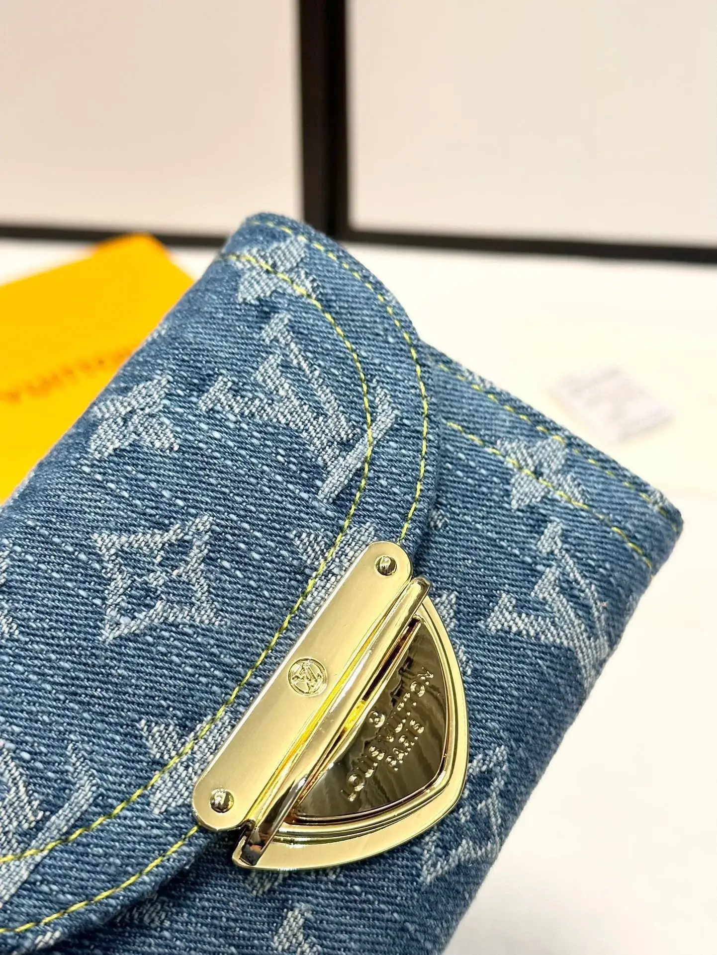 Louis new arrival denim wallet size: 12*9.5 cm - image 5
