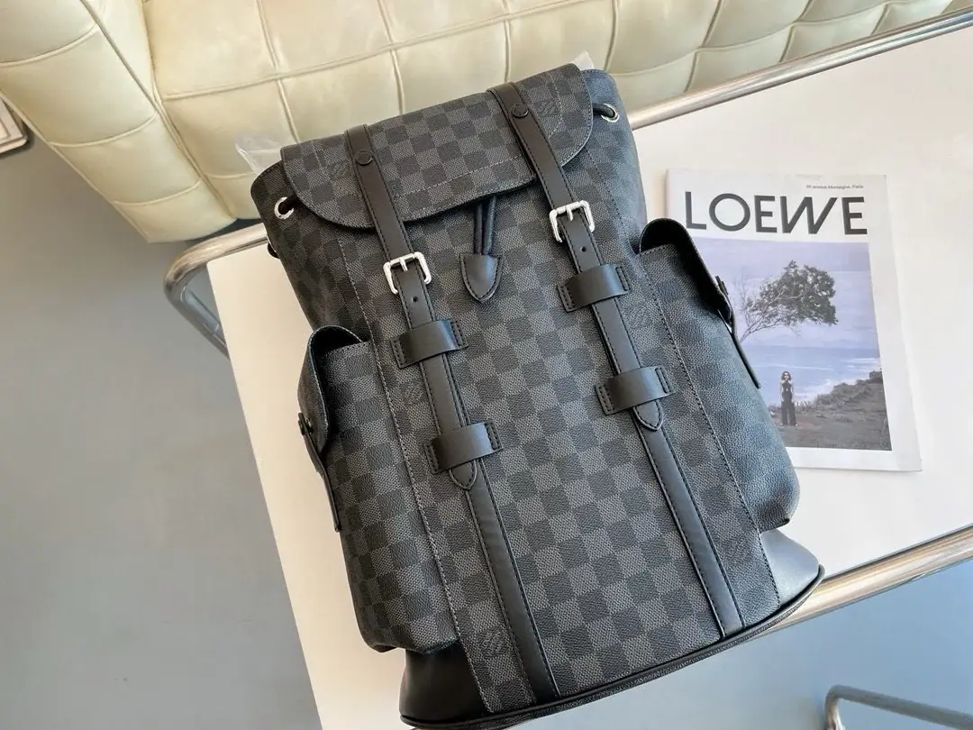 Louis new arrival men backpack bag 003 size: 31*15*45 cm - image 3
