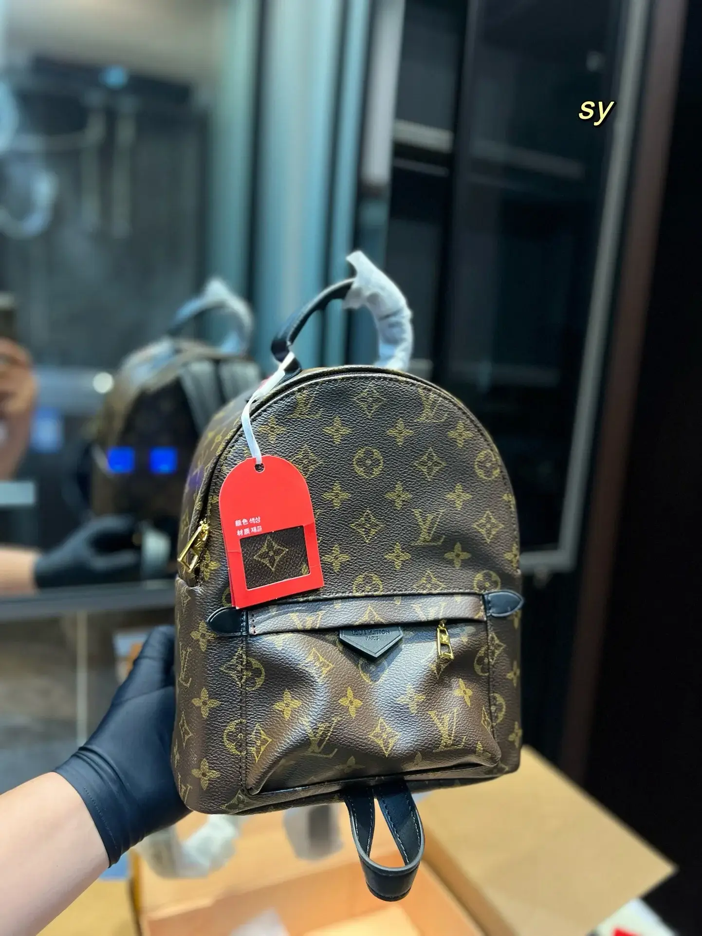 Louis new arrival palm springs mini backpack size: 23*27cm - image 4