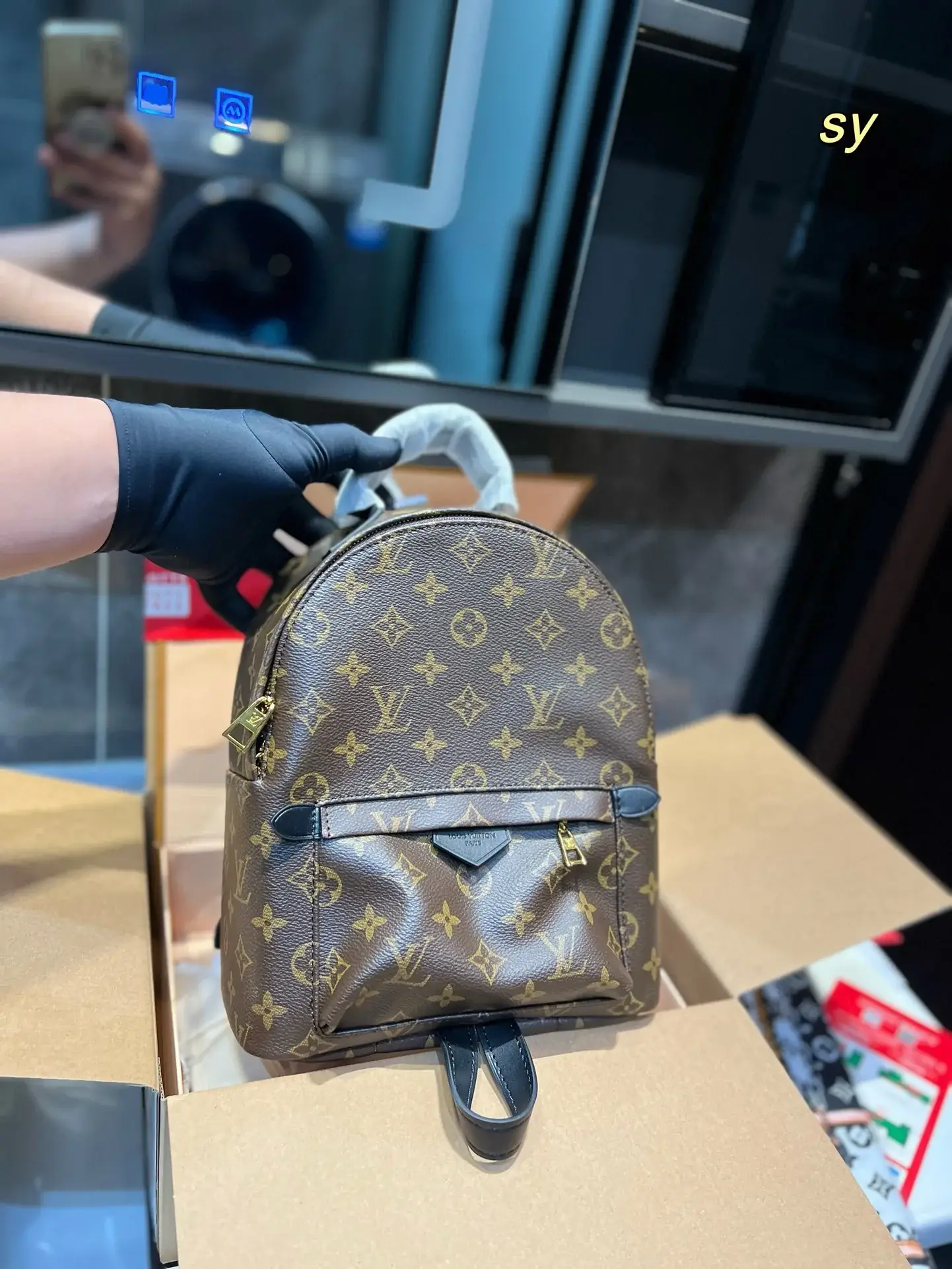 Louis new arrival palm springs mini backpack size: 23*27cm - image 1