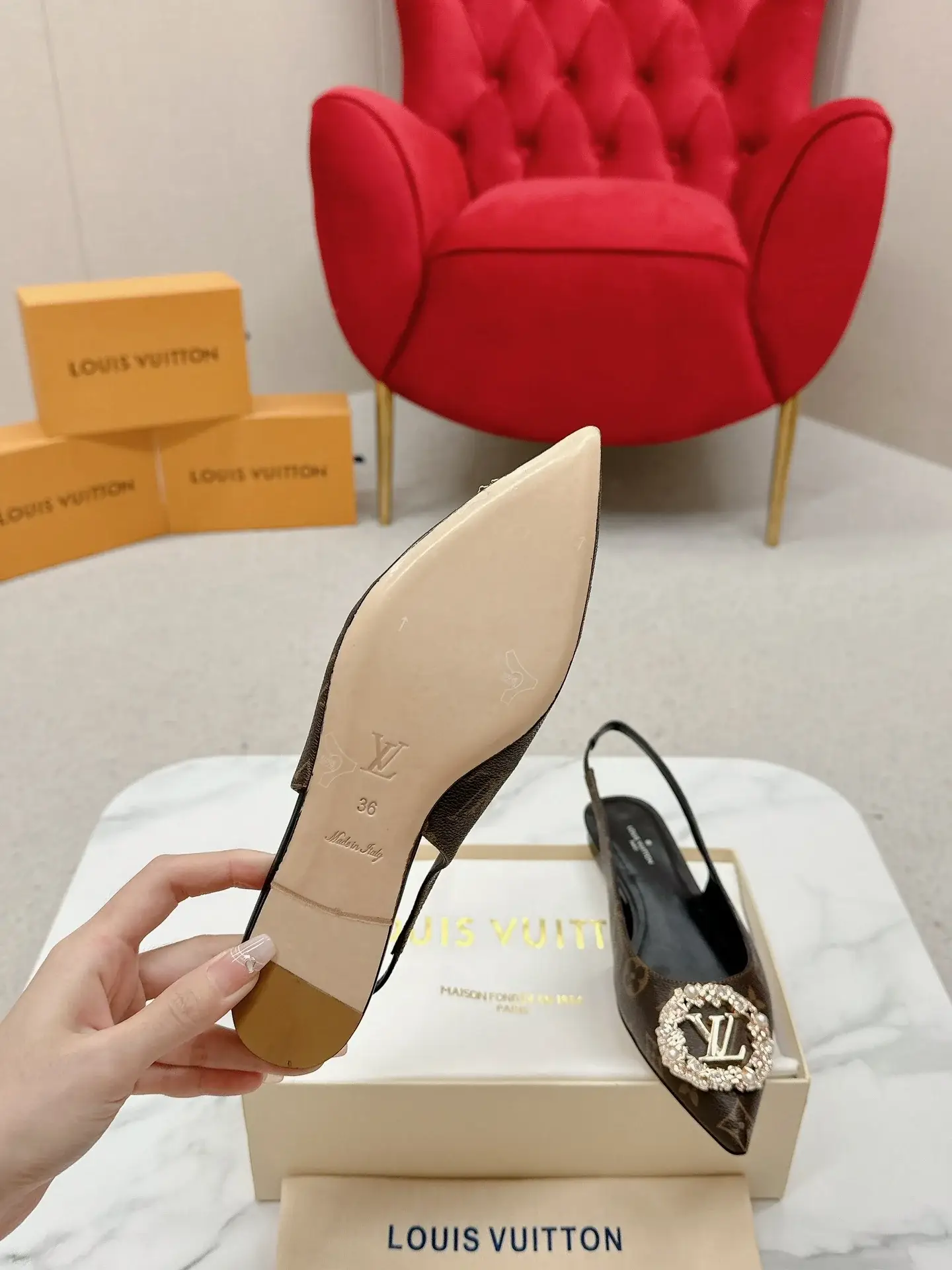 Louis new arrival women shoes - image 20