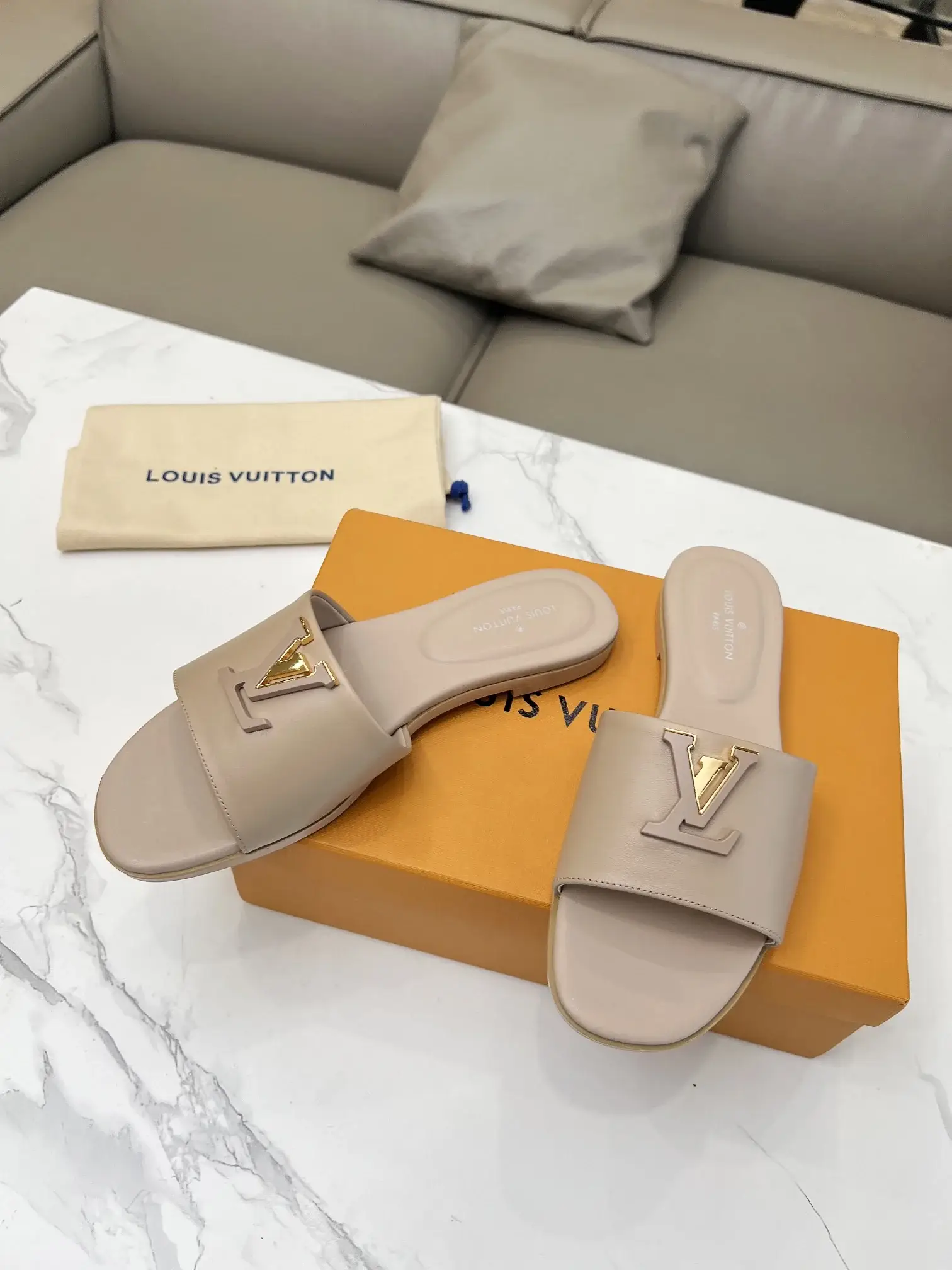 Louis new arrival women slippers heels 4.5cm - image 11