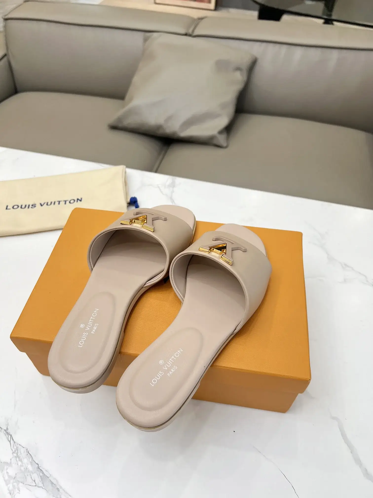 Louis new arrival women slippers heels 4.5cm - image 13