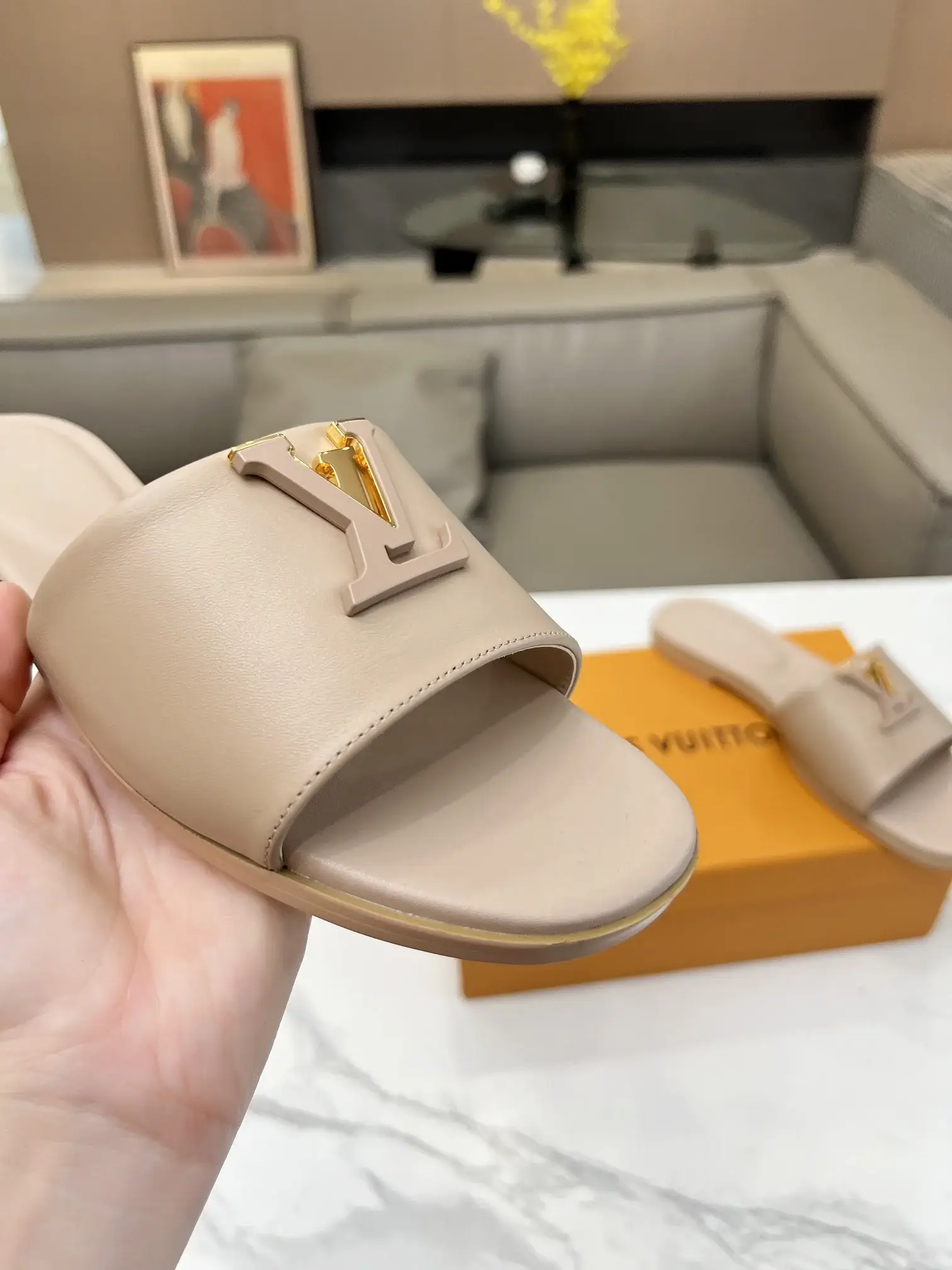 Louis new arrival women slippers heels 4.5cm - image 16