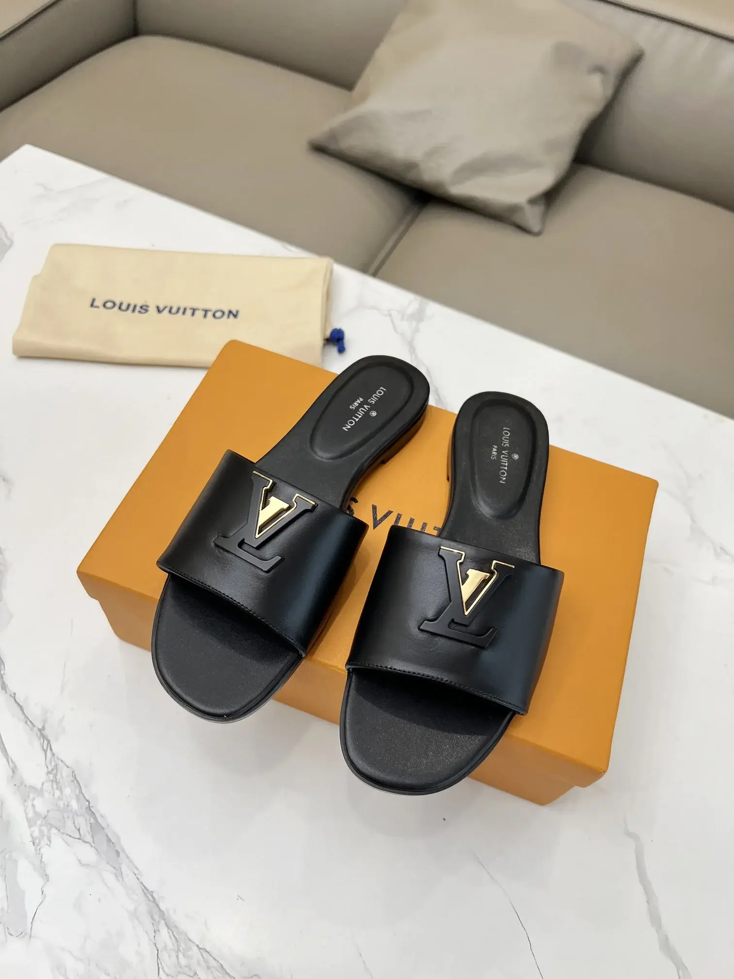 Louis new arrival women slippers heels 4.5cm - image 2