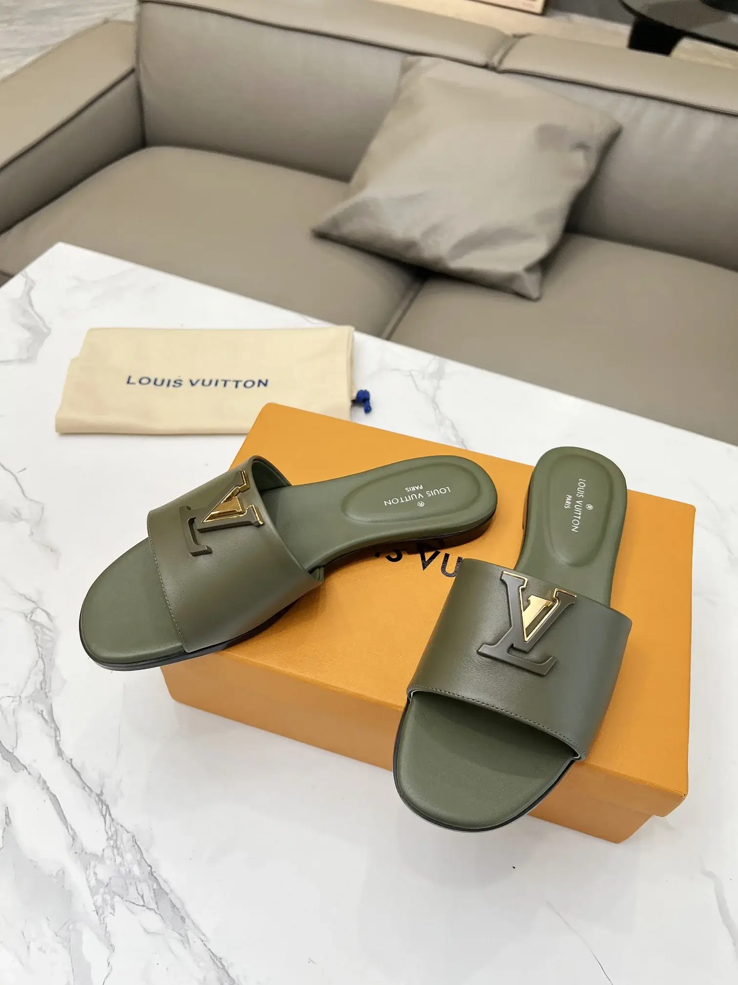 Louis new arrival women slippers heels 4.5cm - image 6