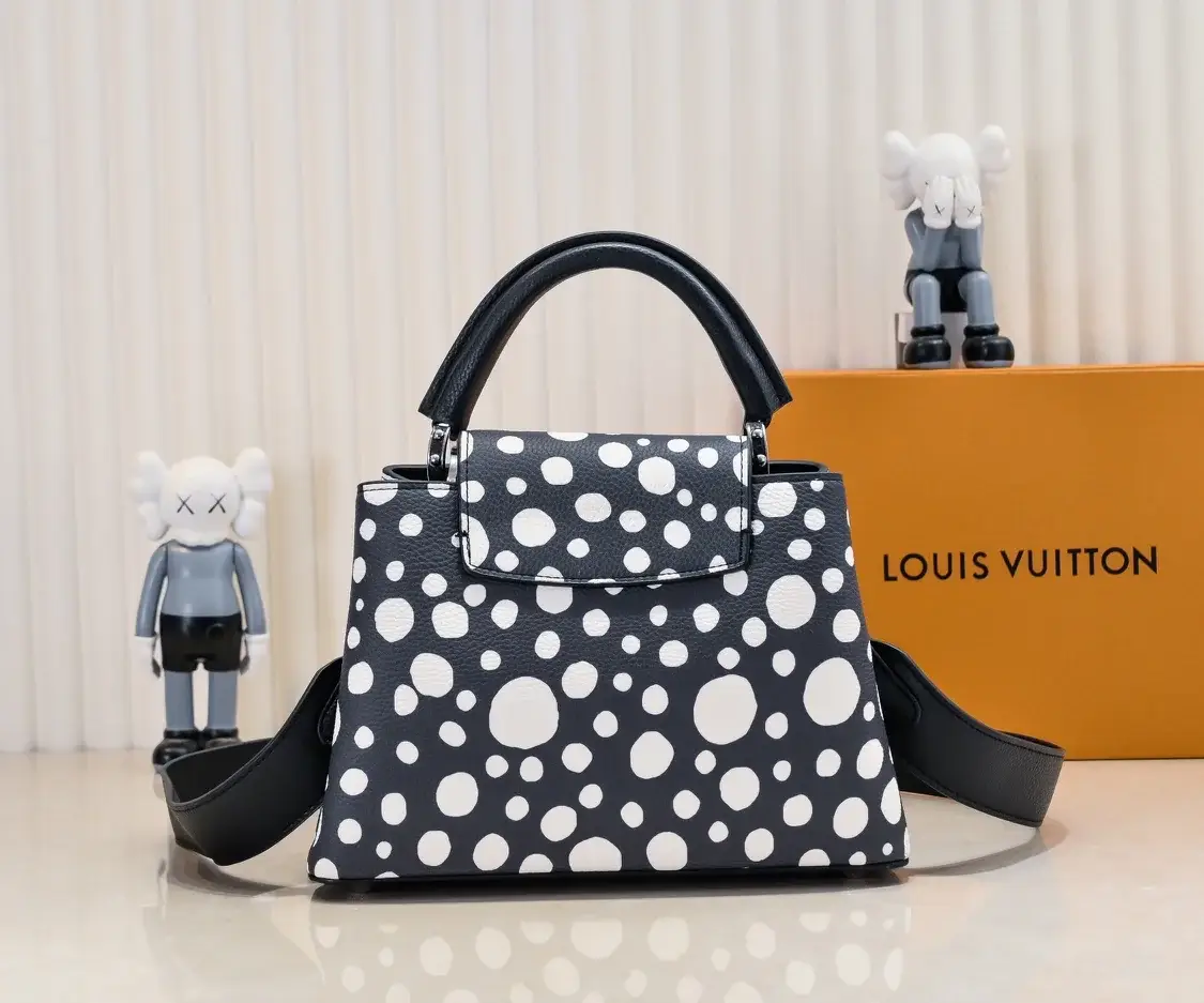 Louis x YK Capucines Taurillon new arrival bag size 27 x 18 x 9 cm - image 4