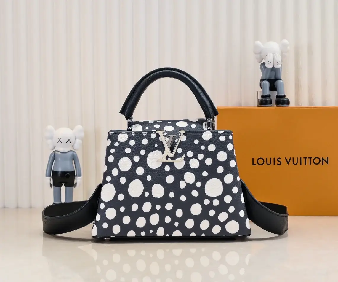 Louis x YK Capucines Taurillon new arrival bag size 27 x 18 x 9 cm - image 2