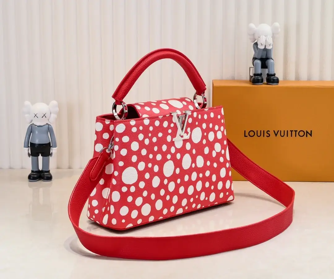 Louis x YK Capucines Taurillon new arrival bag size 27 x 18 x 9 cm - image 10