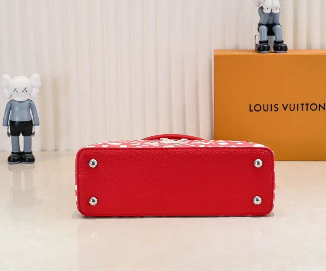 Louis x YK Capucines Taurillon new arrival bag size 27 x 18 x 9 cm - image 6