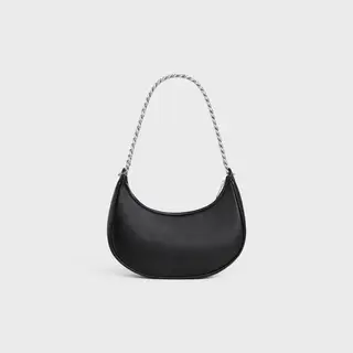MEDIUM AVA CHAIN IN SMOOTH CALFSKIN BLACK - image 3
