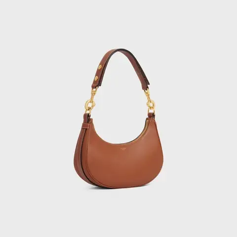 MEDIUM AVA STRAP BAG IN SMOOTH CALFSKIN TAN - image 2