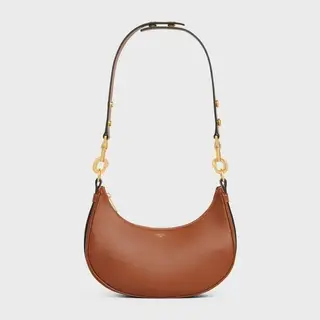 MEDIUM AVA STRAP BAG IN SMOOTH CALFSKIN TAN - image 5