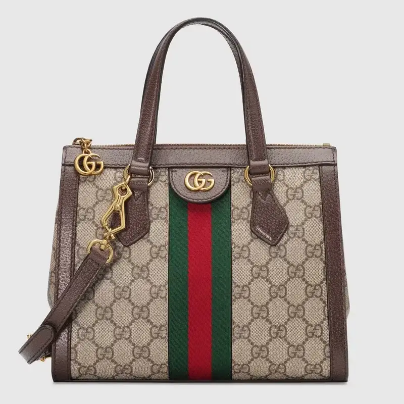 Ophidia GG small tote bag - image 1