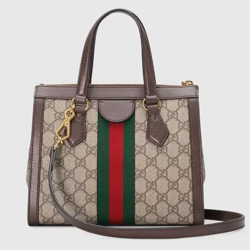 Ophidia GG small tote bag - image 3