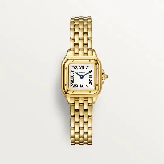 PANTHèRE DE CAR WATCH MINI 18K YELLOW GOLD QUARTZ - image 4