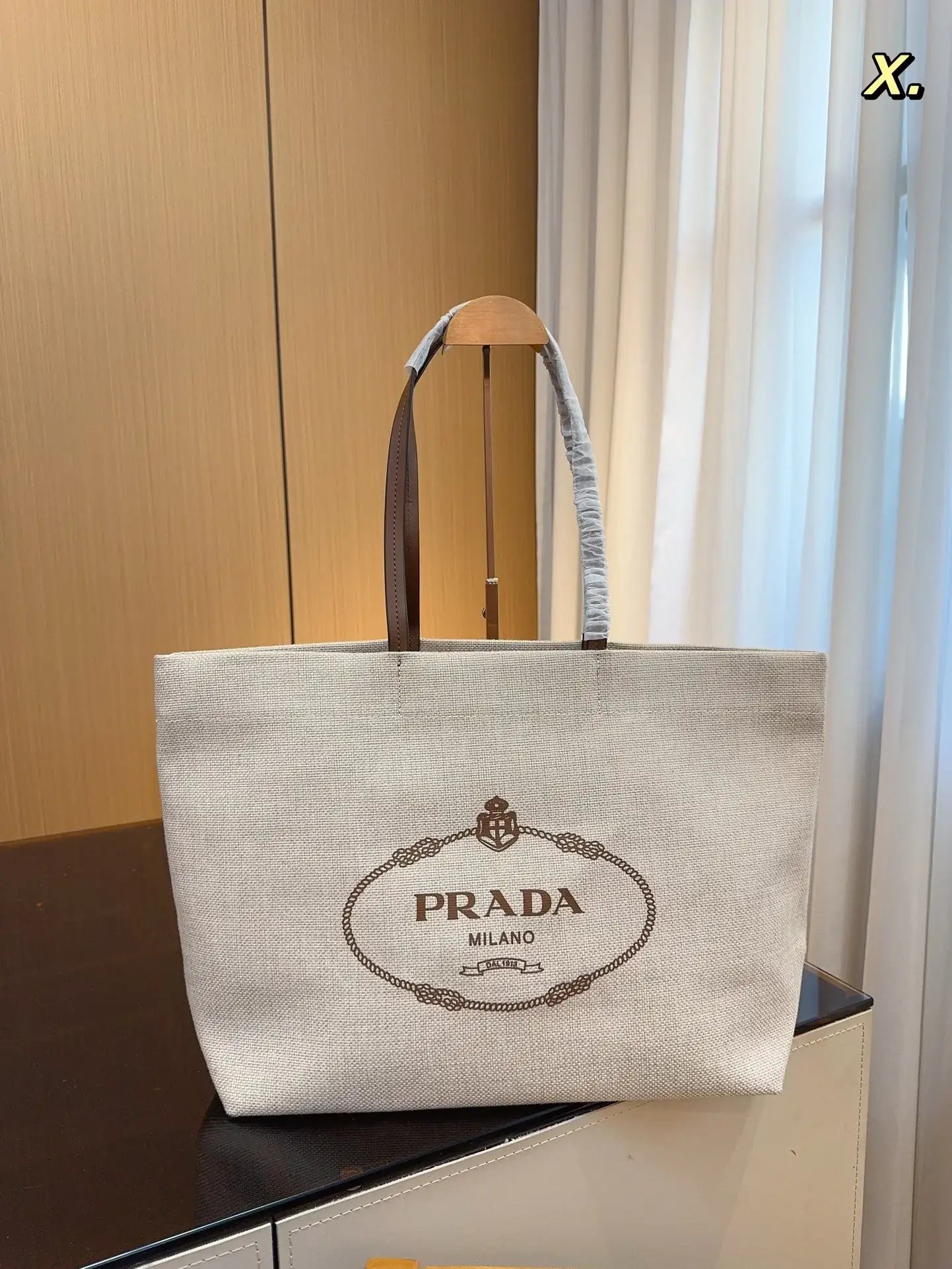 Pra Re-Nylon new arrival tote bag size :  37*16*30cm - image 1