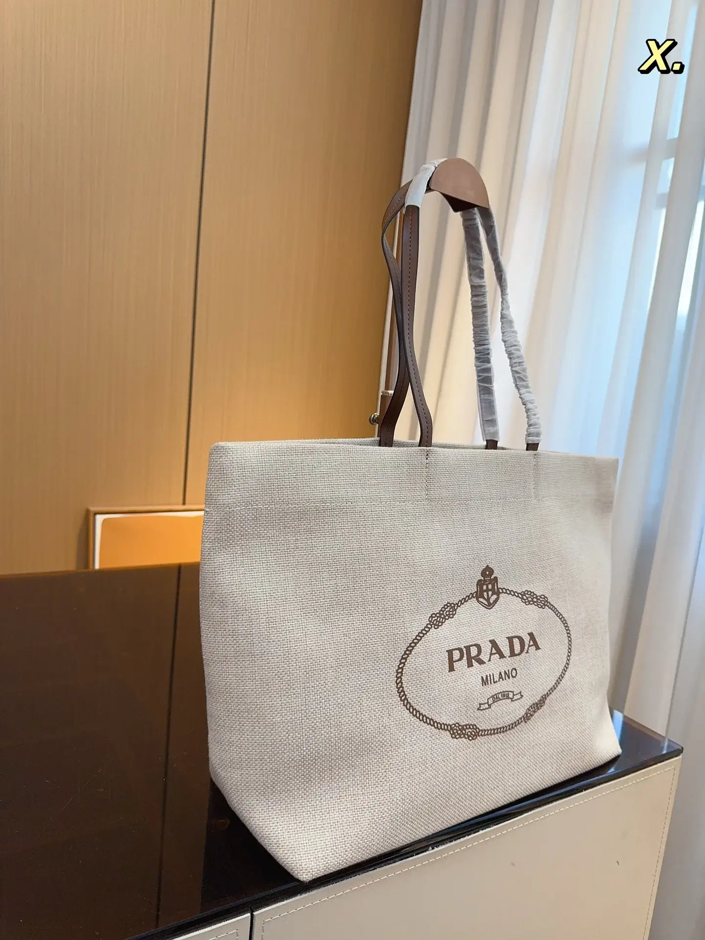 Pra Re-Nylon new arrival tote bag size :  37*16*30cm - image 2