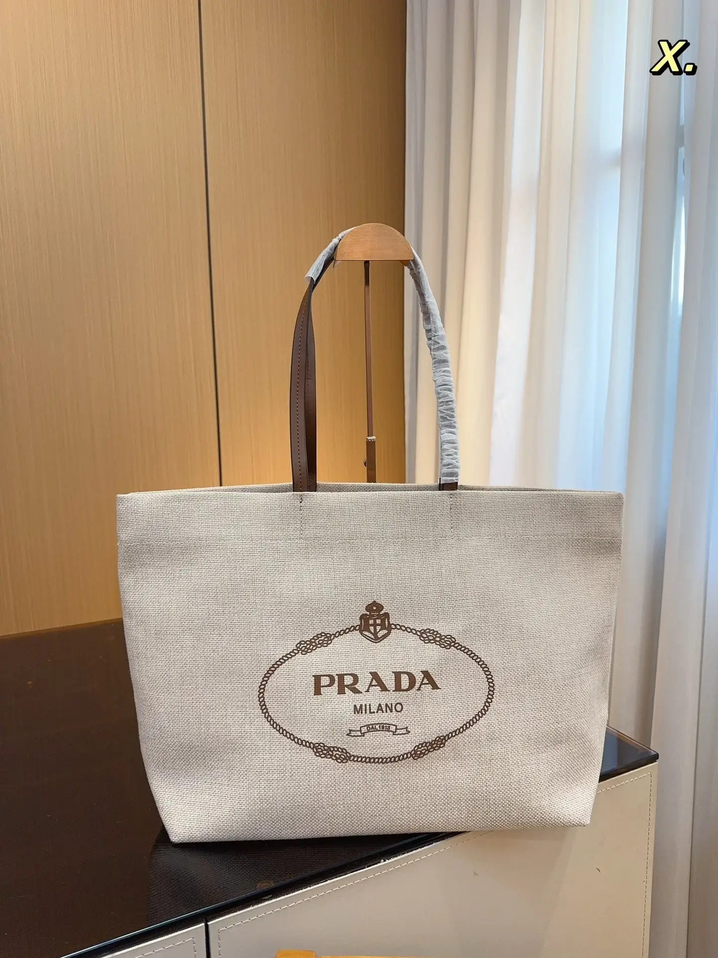 Pra Re-Nylon new arrival tote bag size :  37*16*30cm - image 3
