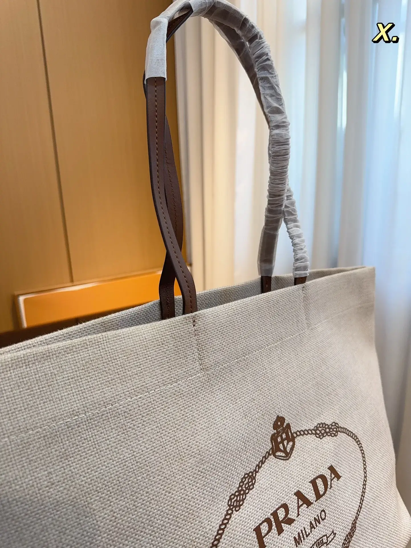 Pra Re-Nylon new arrival tote bag size :  37*16*30cm - image 4