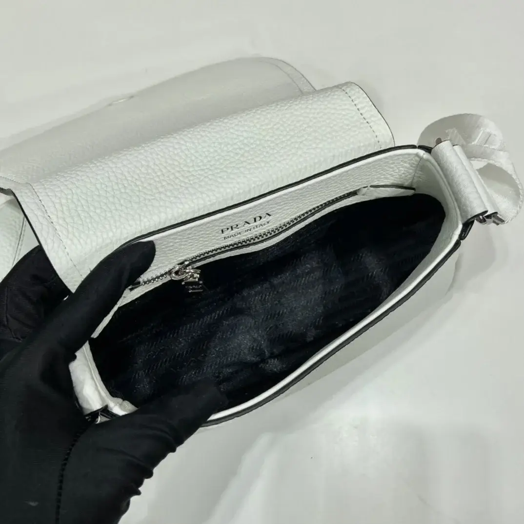 Pra Shoulder Bag White For Women, Women’s Bags 8.6in/22cm - image 6