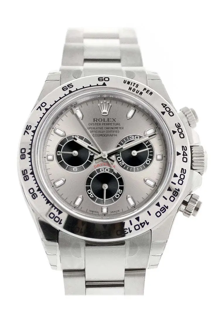 RLX Cosmograph Daytona White Gold Men’s Watch 116509 - image 4