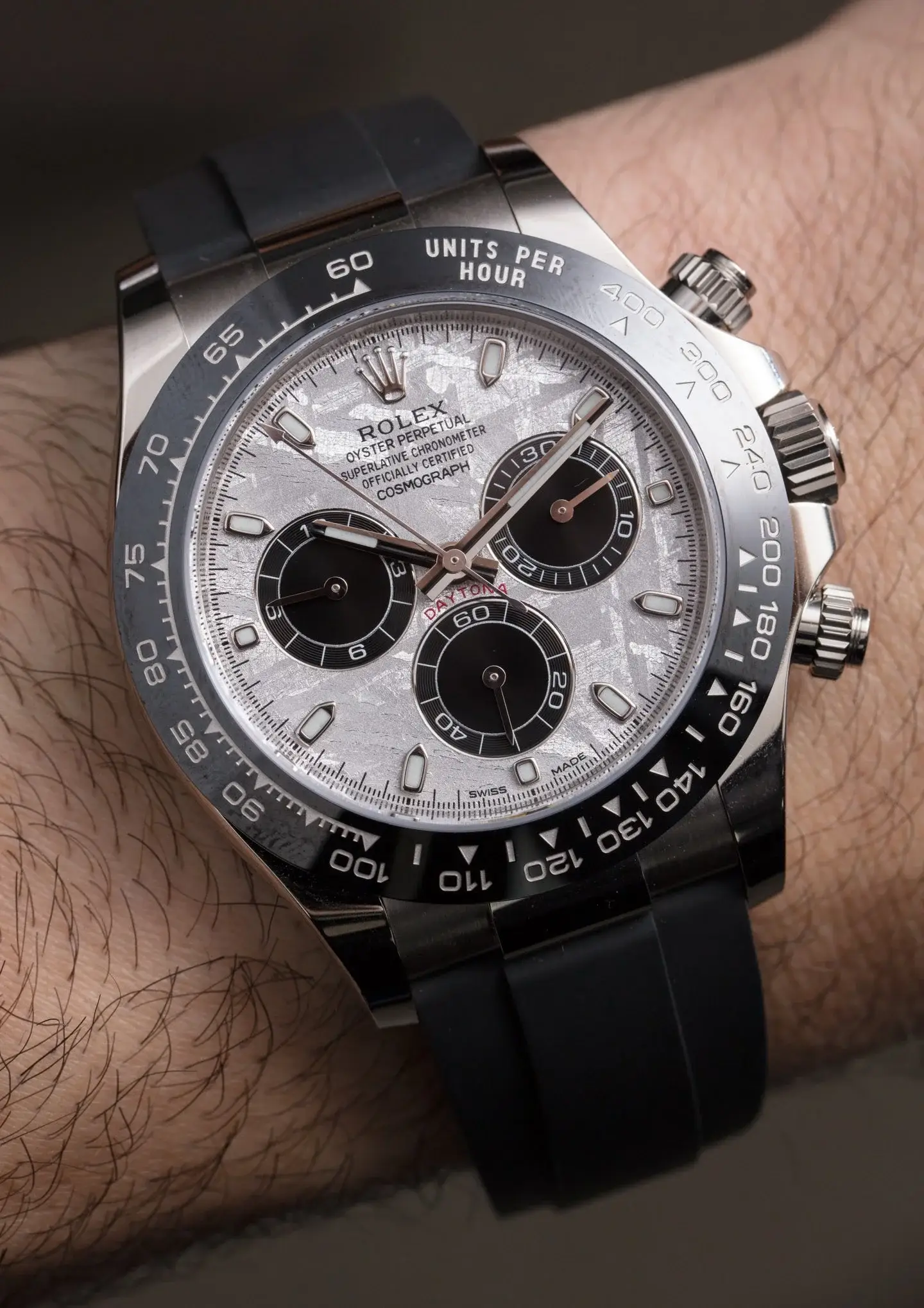RLX Cosmograph Daytona White Gold Meteorite 116519LN-0038 - image 12