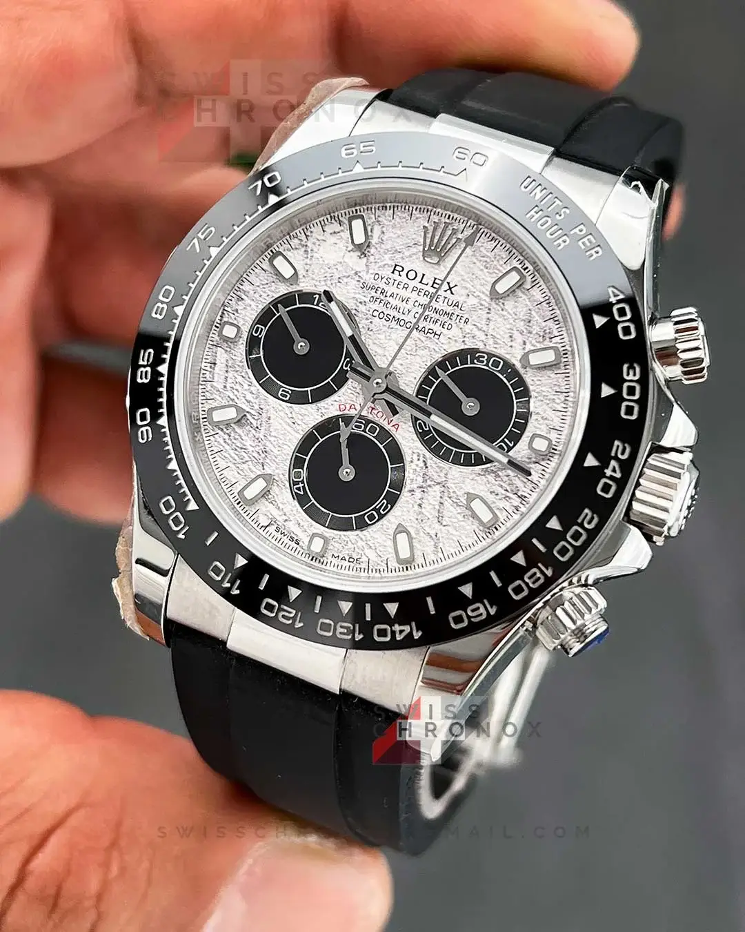 RLX Cosmograph Daytona White Gold Meteorite 116519LN-0038 - image 3