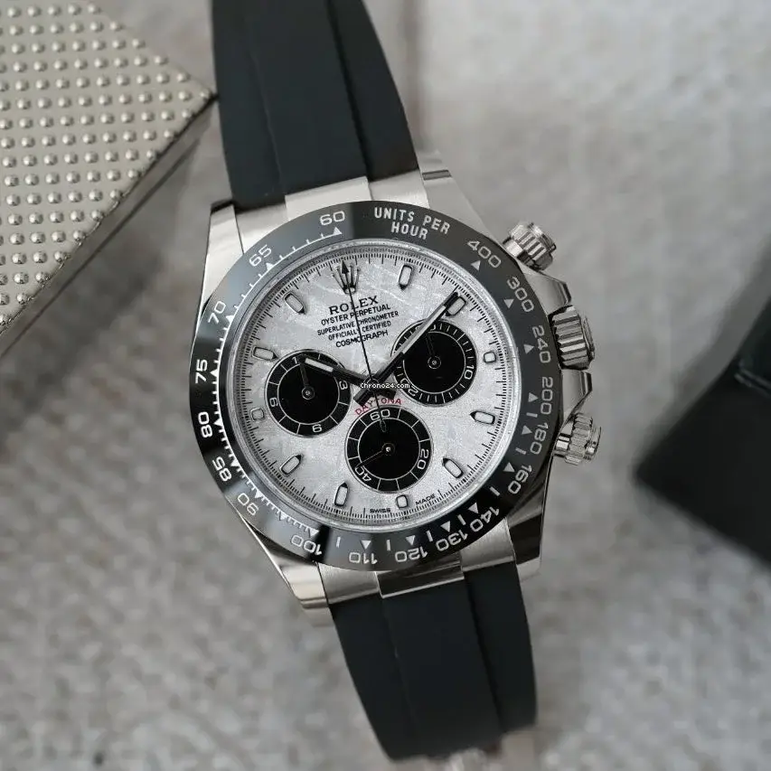 RLX Cosmograph Daytona White Gold Meteorite 116519LN-0038 - image 6