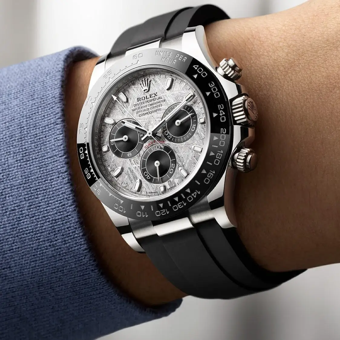 RLX Cosmograph Daytona White Gold Meteorite 116519LN-0038 - image 9