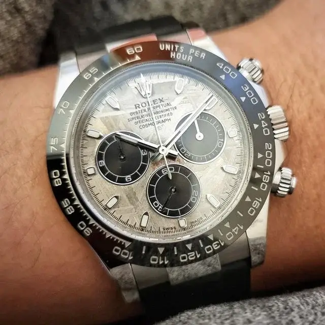 RLX Cosmograph Daytona White Gold Meteorite 116519LN-0038 - image 7