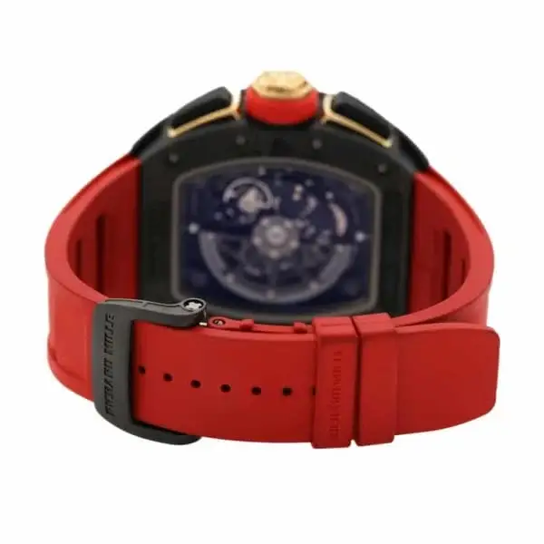 RM RM011 NTPT Carbon 18K Rose Gold Lotus F1 Team Romain Grosjean Watch - image 2