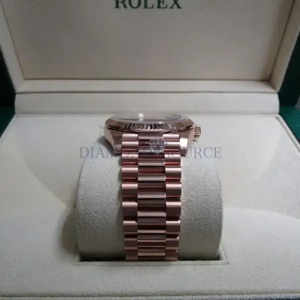 Rlx Day-Date 40 Presidential Olive Green Dial 18kt Rose Gold Men’s Watch 228235-0025 - image 6