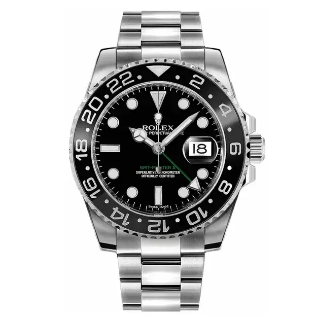 Rlx GMT-Master II Black Dial Oystersteel Men’s Watch 116710LN-0001 - image 2
