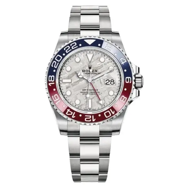 Rlx GMT-Master II Pepsi 126719BLRO-0002, 18k White Gold, Meteorite Dial - image 3